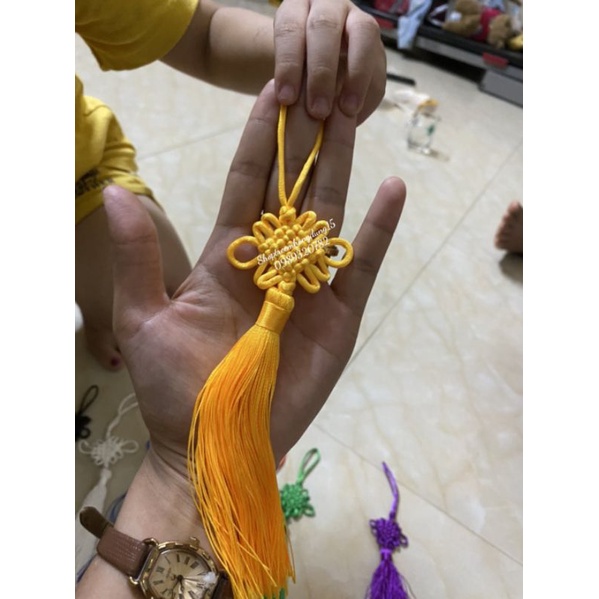 Dây treo thắt nút trang trí xe hơi, nhà cửa siêu xinh