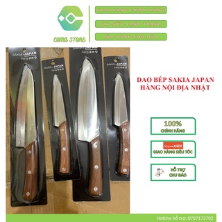 Dao bếp sakia japan cao cấp, dao thái thịt, thái rau chất liệu thép không gỉ - hàng nội địa nhật bản