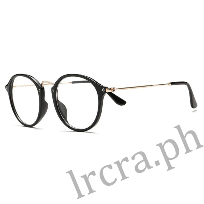 Lycra Mắt Kính Gọng Kim Loại Chống Ánh Sáng Xanh Phong Cách retro Thời Trang unisex