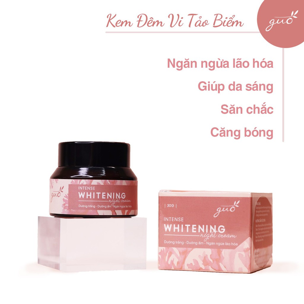 [Mã LTBAUAB9 giảm 7% đơn 99K] Bộ Dưỡng Trắng Ngọc Ngà GUO - 3 sản phẩm Trắng Hồng Tự Nhiên