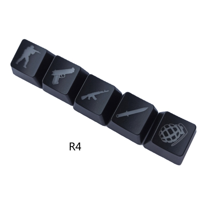 Bàn Phím Cơ OEM R4 5 Phím Có Đèn Nền Siêu Bền Tiện Dụng Cho Cherry MX