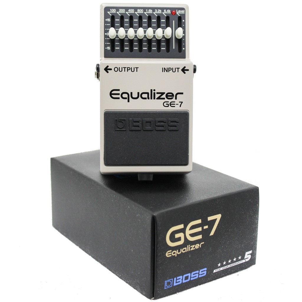 Phơ Boss GE-7 Equalizer 7 band cho guitar solo