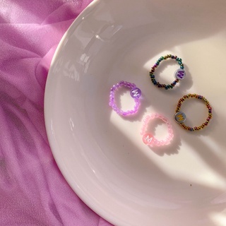 NHẪN CHỮ CÁI TÊN TỰ CHỌN | Nhẫn tên (được tự chọn chữ cái)