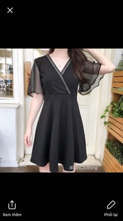Váy hồng s. Váy đen s