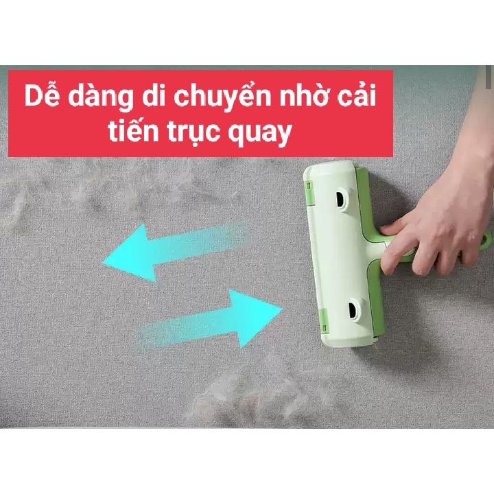 [Mới về] Cây lăn tĩnh điện - cây lăn lông chó mèo phiên bản đặc biệt - Chất liệu cao cấp vô cùng chắc chắn