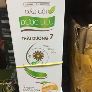 Dầu gội đầu thái dương 7 mẫu mới
