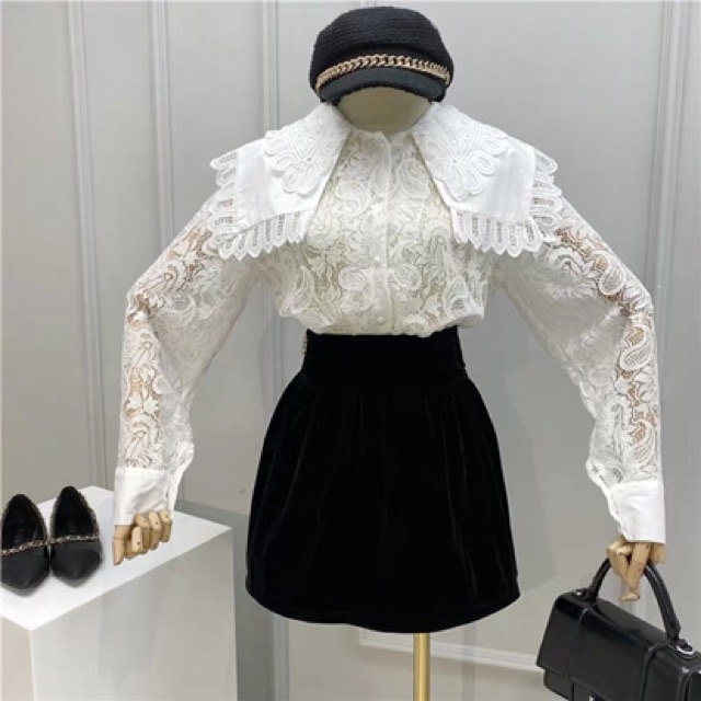 Chân váy Nhung dáng xoè nhẹ