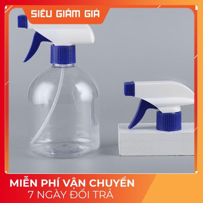 Chai Xịt Phun Sương ❤ GIÁ RẺ NHẤT ❤ [500ml] Chai nhựa pet Vòi Xịt Kính 500ml Lùn rỗng chiết mỹ phẩm, dung dịch .