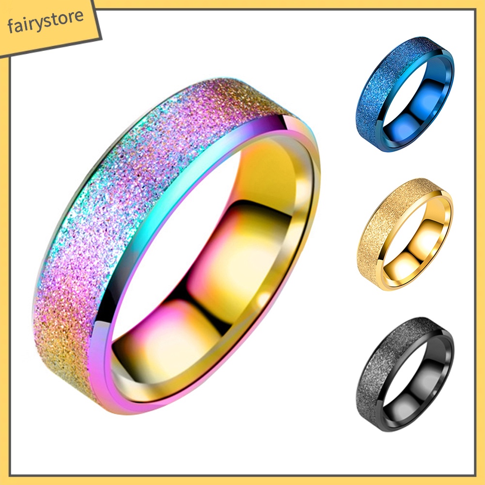 Nhẫn Thép Không Gỉ Thời Trang Cho Cặp Đôi