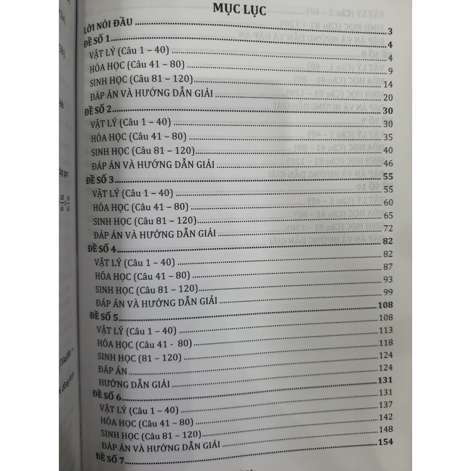 Sách - Luyện đề thi tốt nghiệp THPT năm 2022 bài thi Khoa Học Tự Nhiên