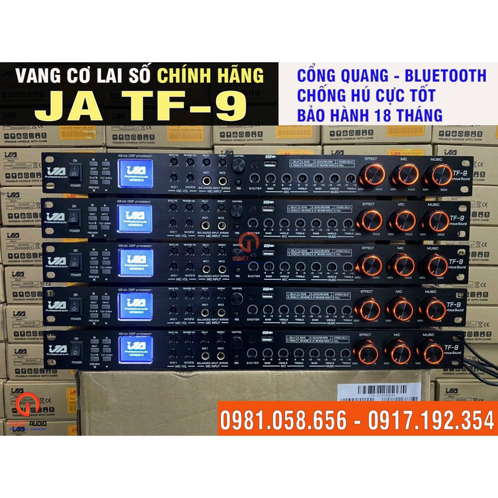 Vang cơ lai số JA TF9 CHÍNH HÃNG 6 chế độ echo (vang cơ lai số JA TF-9)