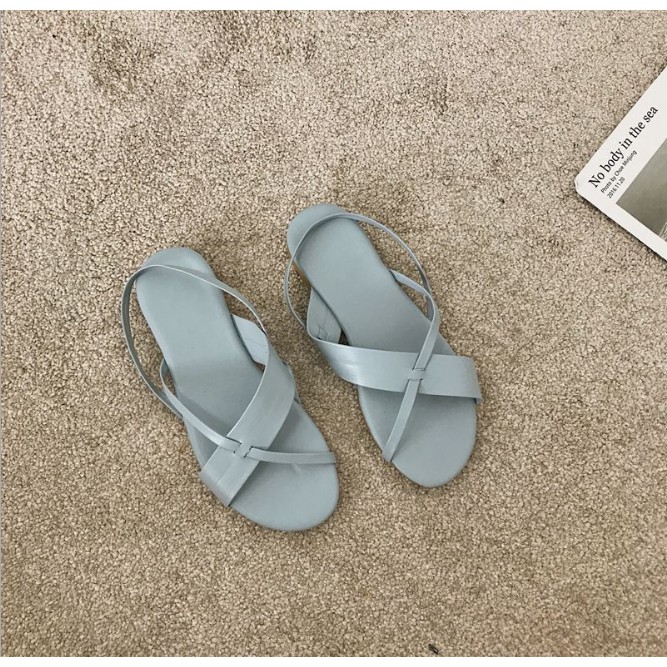 Dép sandal đi biển INS mẫu mới Korean Design - Sunnie Signature