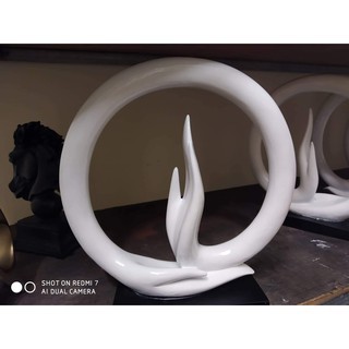 TƯỢNG TAY PHẬT QUAN ÂM BỒ TÁT, Tượng decor trang trí nột thất 30x10x30 cm mang bình an, hạnh phúc