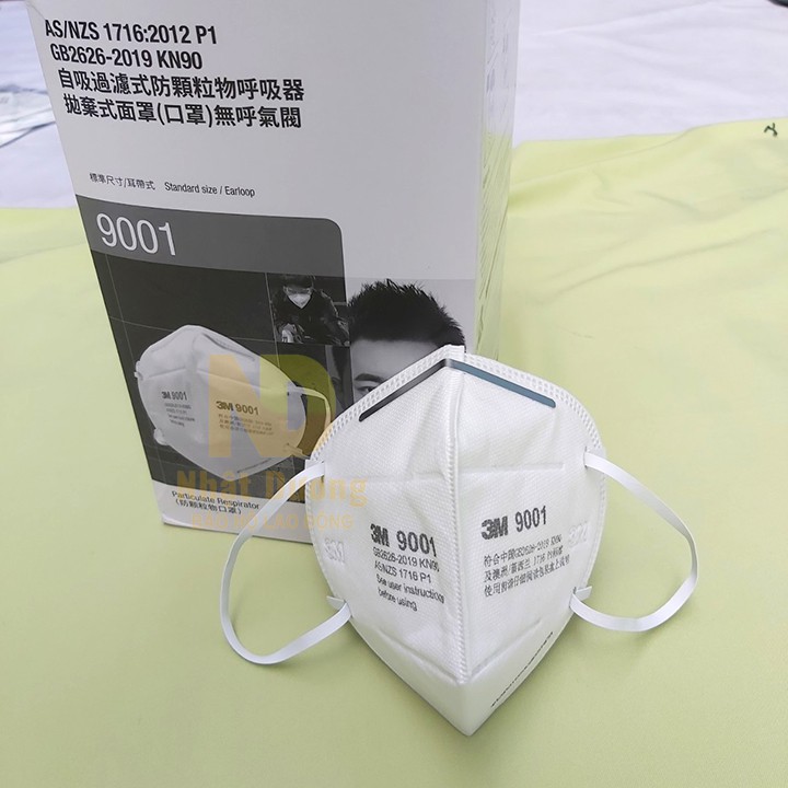 Khẩu Trang 3M 9001 Chống Bụi Mịn PM2.5