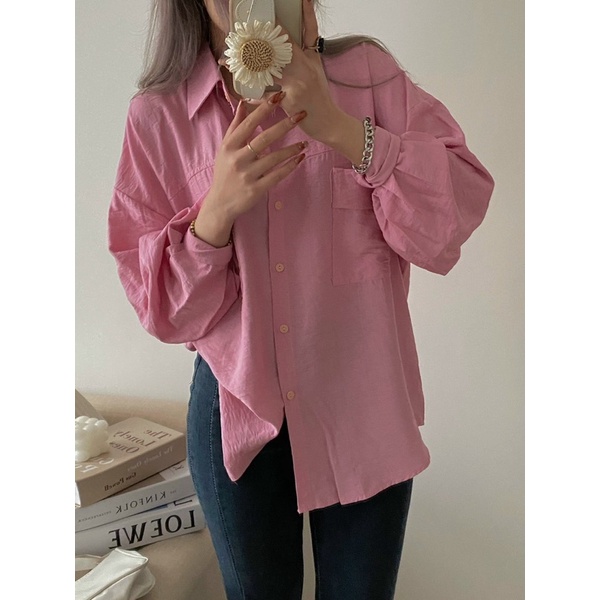 ÁO SƠ MI ĐŨI - 2 TÚI VIỀN TO FORM RỘNG [VIDEO CẬN CHẤT] | BigBuy360 - bigbuy360.vn