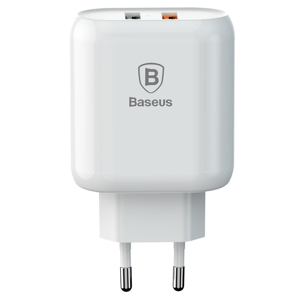 Bộ sạc nhanh đa năng 23W Baseus Bojure 2 cổng USB (23W, Dual USB Quick charge 3.0)