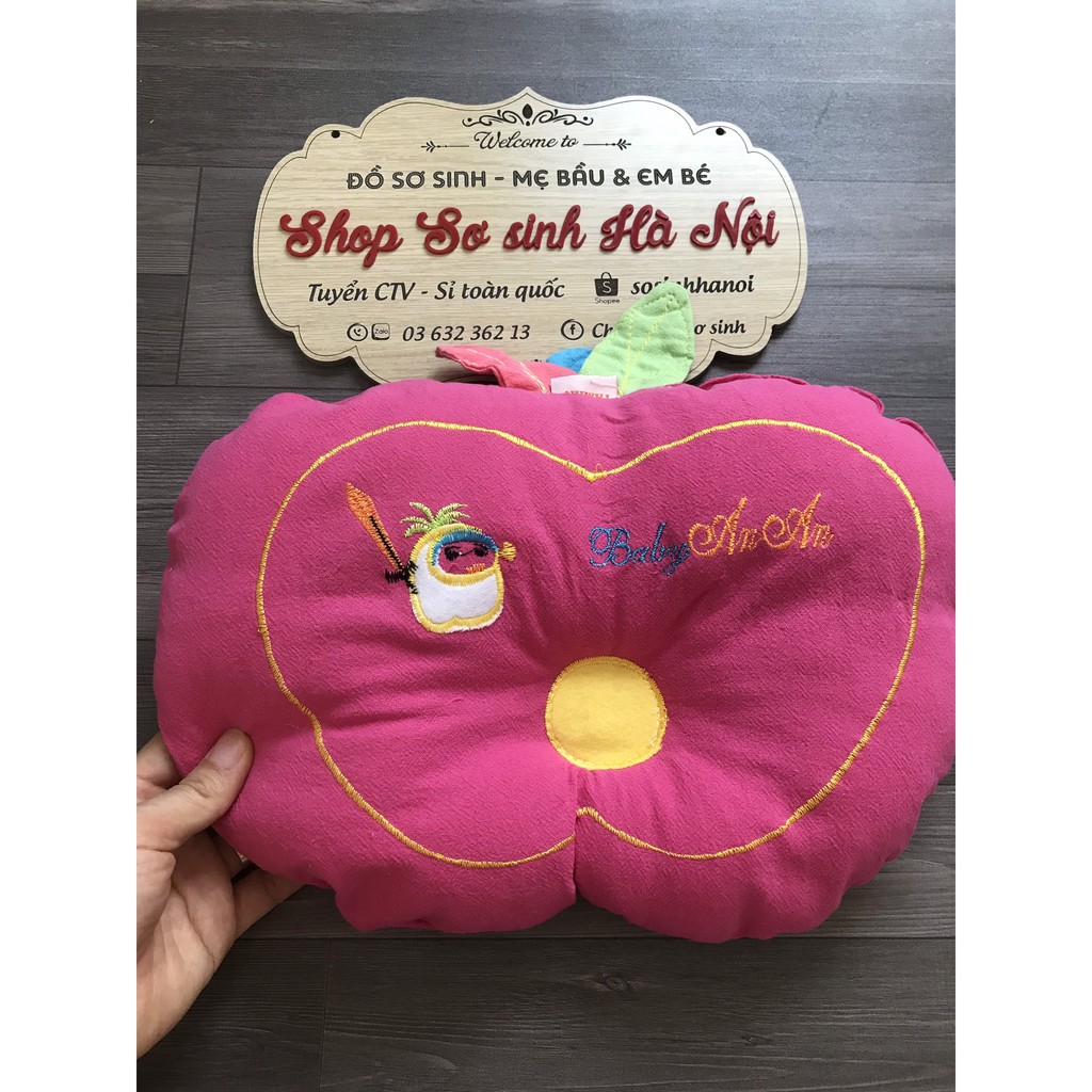 Gối lõm sơ sinh hình quả đáng yêu ( nhiều màu )