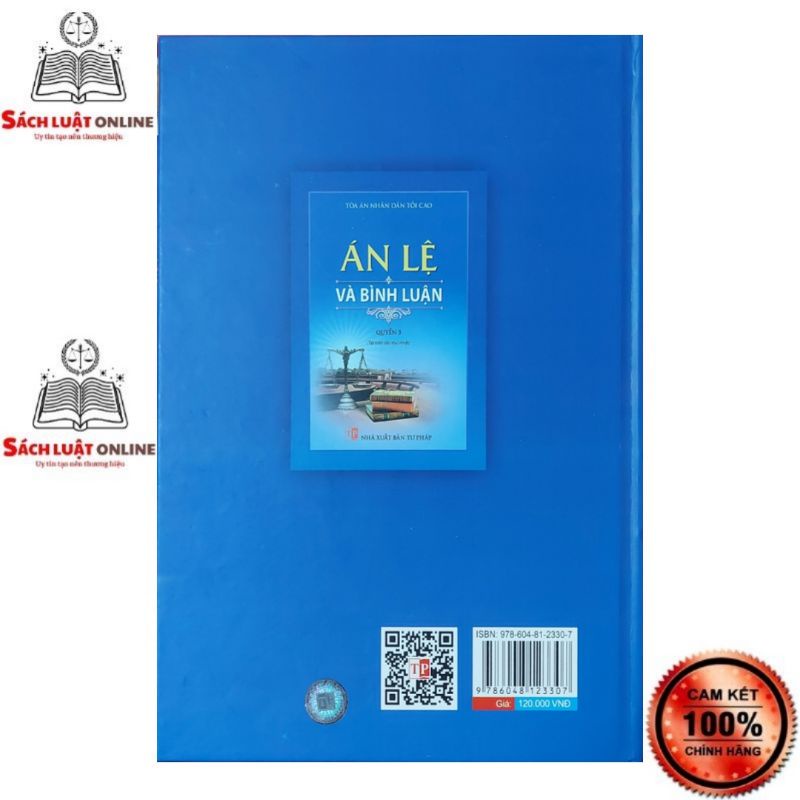 Sách - Án lệ và Bình luận Quyển 3