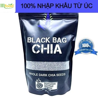 Hạt Chia Úc Organic Chia Seeds Túi Đen 500gr