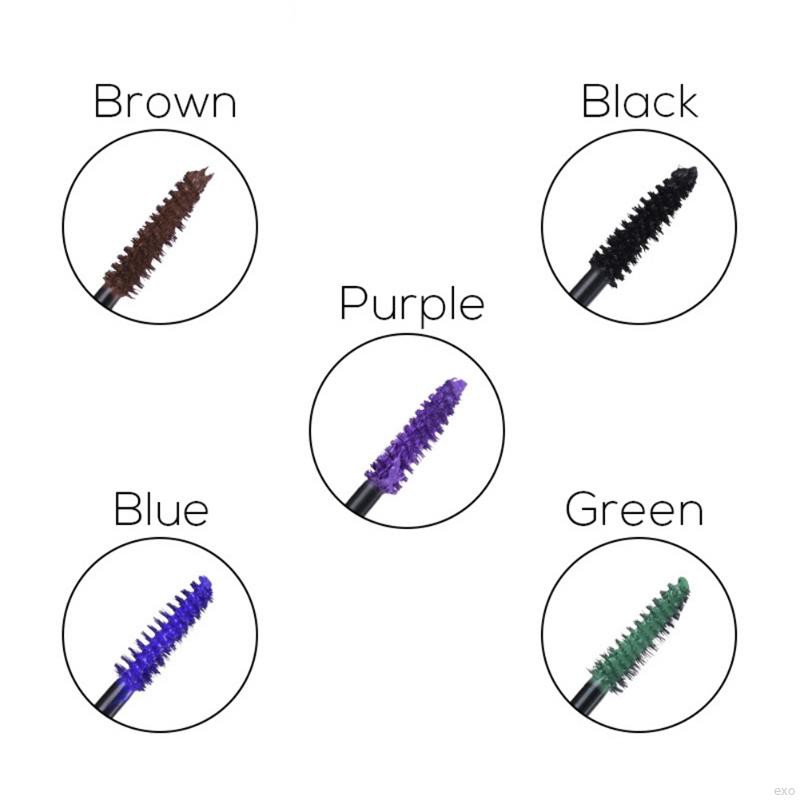 [Hàng mới về] Mascara chuốt mi cong dài kháng nước 5 màu tùy chọn thời trang | BigBuy360 - bigbuy360.vn
