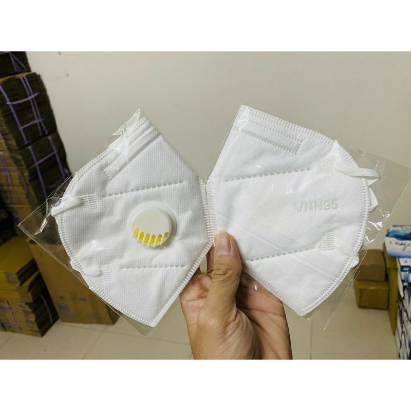 N95 KHẨU TRANG CÓ VAN và Không van_VNN95: Hộp 10 cái, 2 VÁCH_5 LỚP | BigBuy360 - bigbuy360.vn