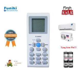 Mua Remote Điều khiển điều hòa Funiki- Hàng chính hãng theo máy mới 100% Tặng kèm Pin!!!