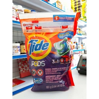 Viên giặt 3D Tide Mỹ 3 trong 1 - 42 viên