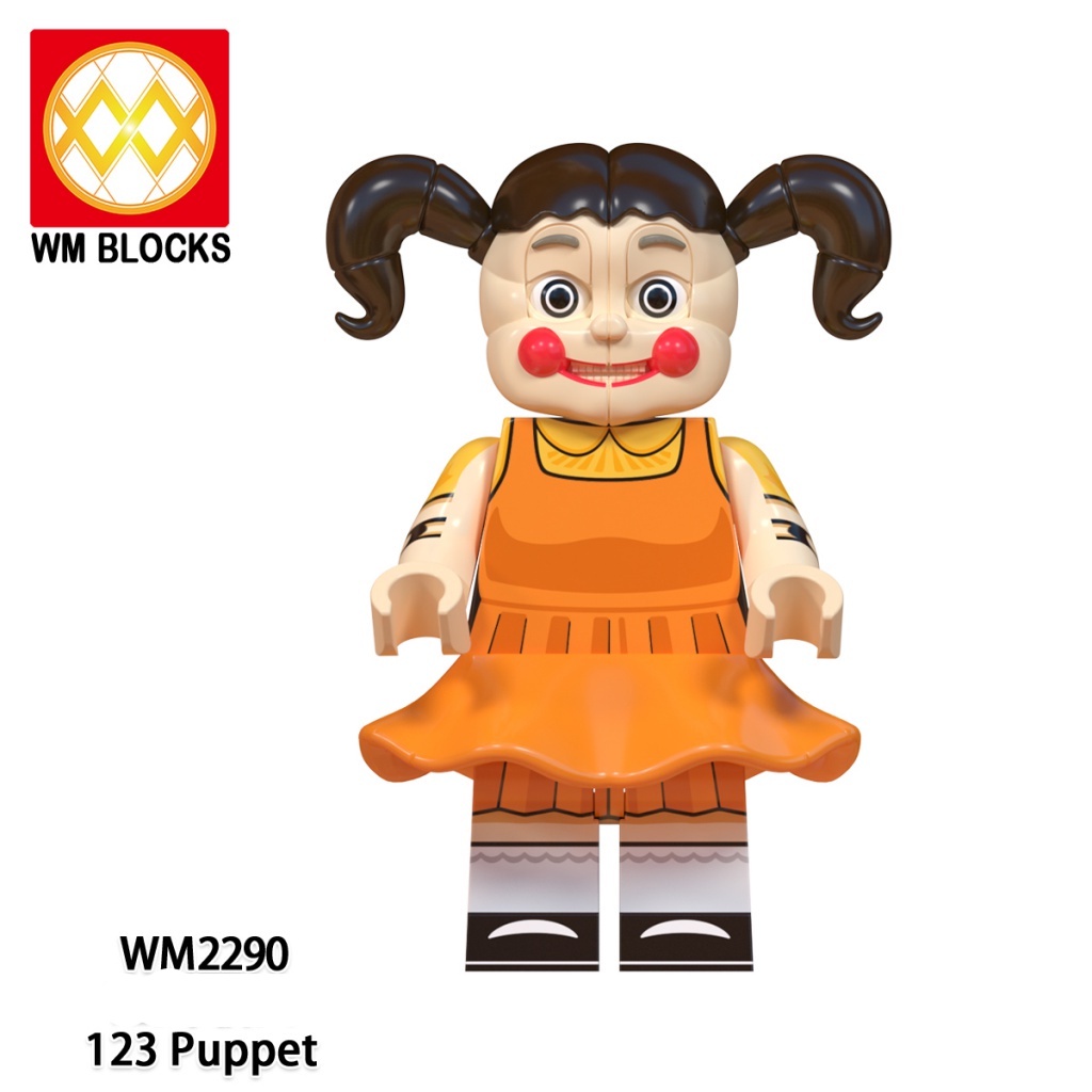 Bộ Lắp Ghép lego Nhân Vật Squid Game lego technic lego friends lego architecture đồ chơi xếp hình lắp ráp