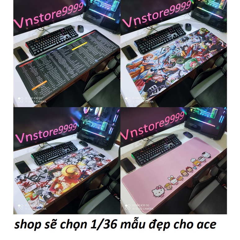 Miếng lót chuột cỡ lớn nhiều mẫu