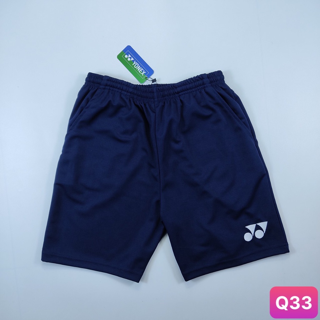 Quần Short Cầu Lông YONEX Màu Xanh Tím Than Cho Nam Sử Dụng Trong Tập Luyện Và Thi Đấu Cầu Lông Q33