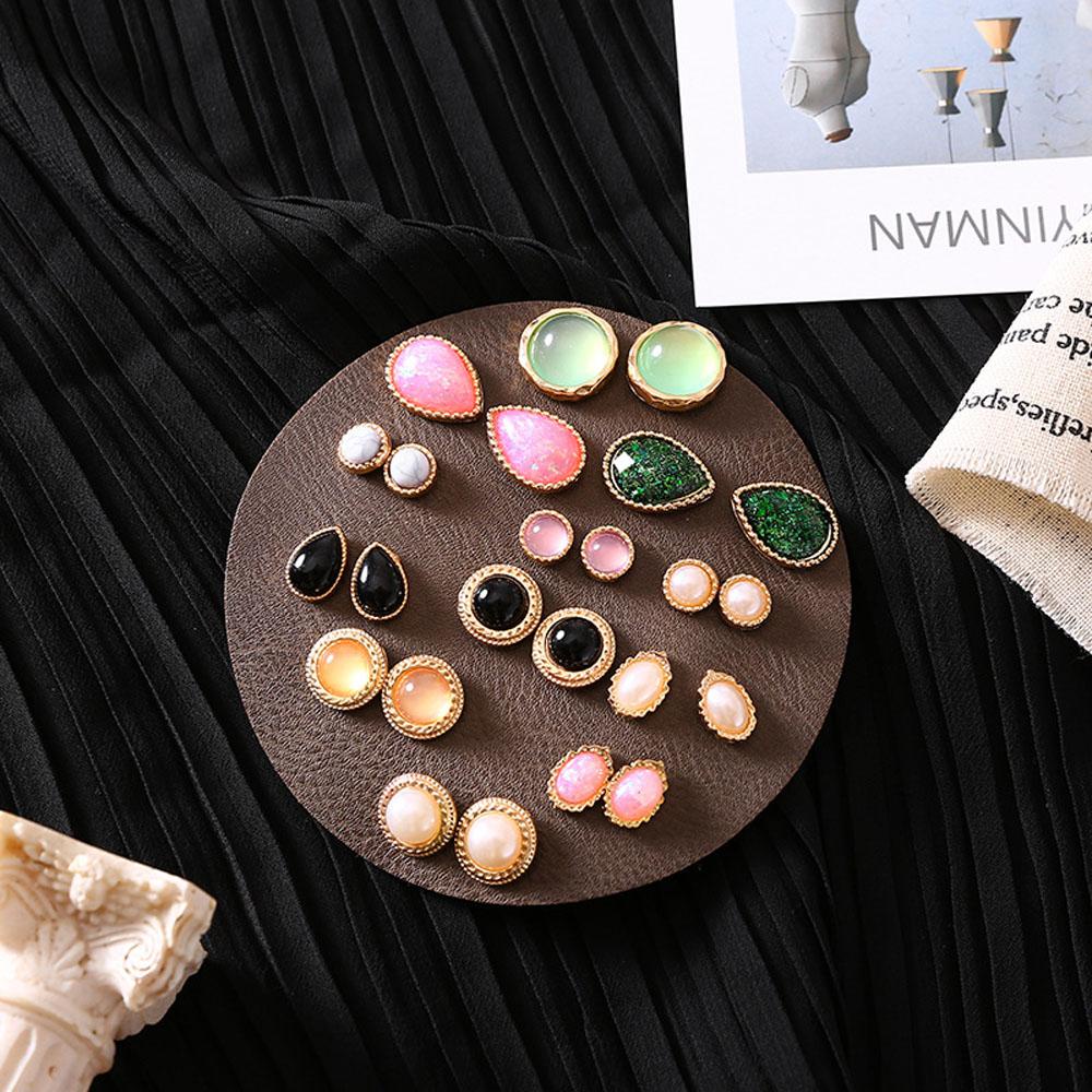 Qqmall Khuyên Tai Dạng Nụ Dự Tiệc Cưới Cho NữHoa Baroque Trang Trí|Phụ Kiện Thời Trang Dễ Thương Bắt Mắt