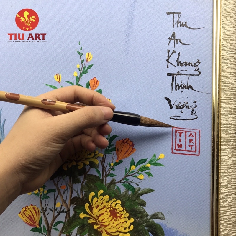 Bút Thư Pháp tre loang