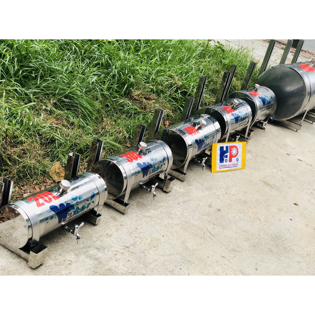 Bình Nước Inox Xe Tải 20L/30L/40L/50L/60L/...