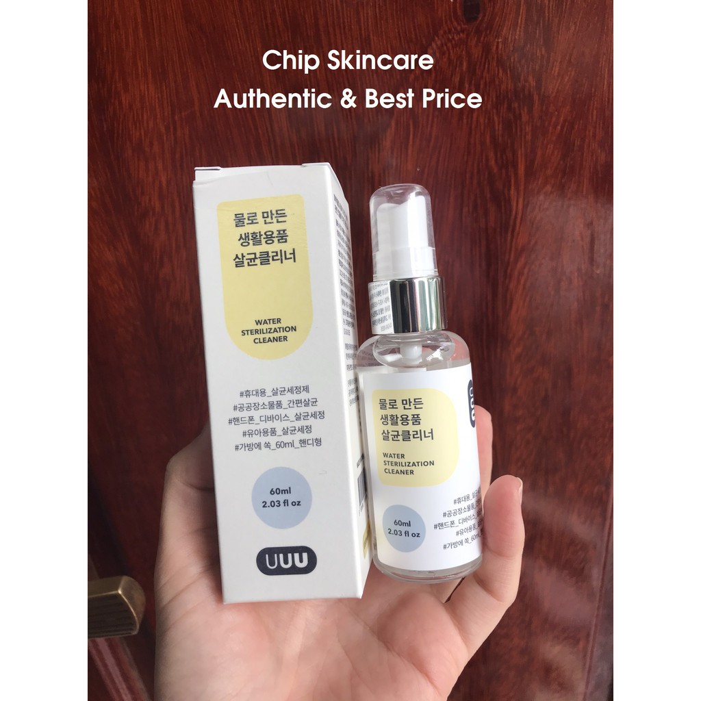 Xịt Kháng Khuẩn UUU Hàn Quốc 60ml