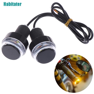 Bộ 2 đèn led xi nhan gắn tay lái xe mô tô