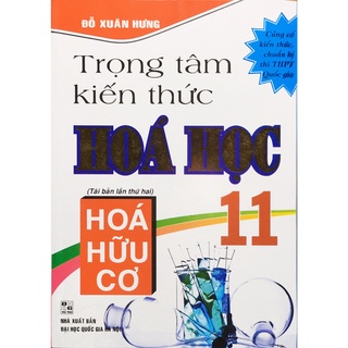 Sách - Trọng tâm kiến thức hóa học 11 - Hóa Hữu cơ