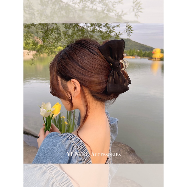 Kẹp Tóc Nữ Hình Nơ Thời Trang