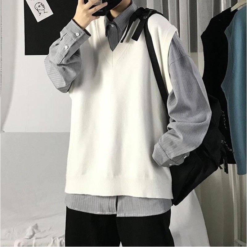 Áo gile basic 4 mùa