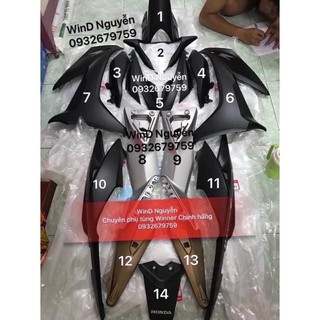 DÀN ÁO WINNER X ĐEN NHÁM VÀNG ĐỒNG