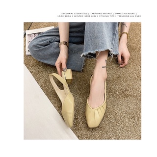 [ ODER ] Giày Búp Bê Màu Trơn Thời Trang BIGSIZE (35-43)