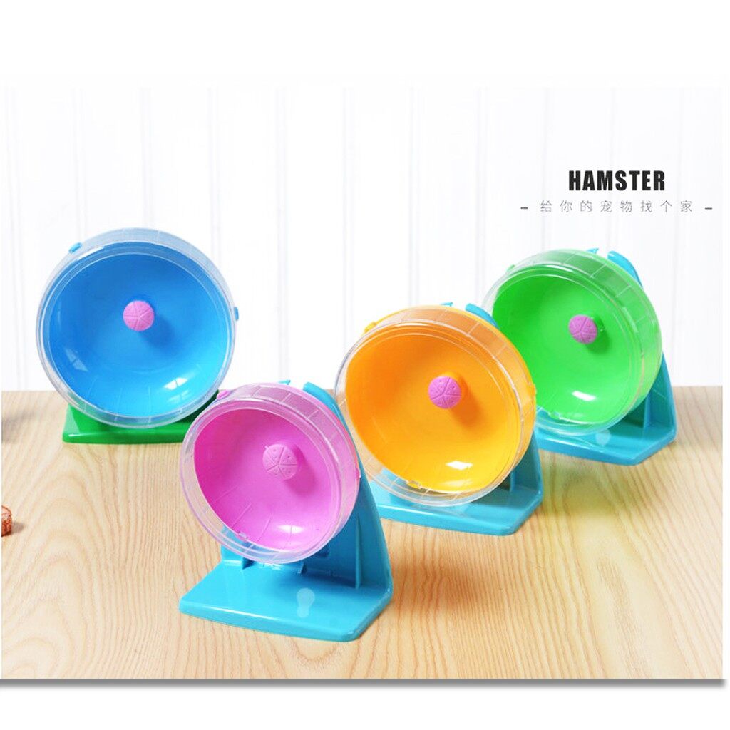 Wheel hamster silent 14cm (đã kèm đế)