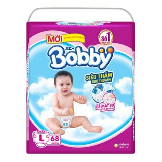 (Hà Nam) Tã dán bobby M76/L68/XL62/XXL56