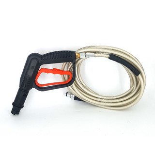Bộ dây xịt rửa xe áp lực cao áp dài 10 mét + tặng kèm súng tăng áp có chỉnh