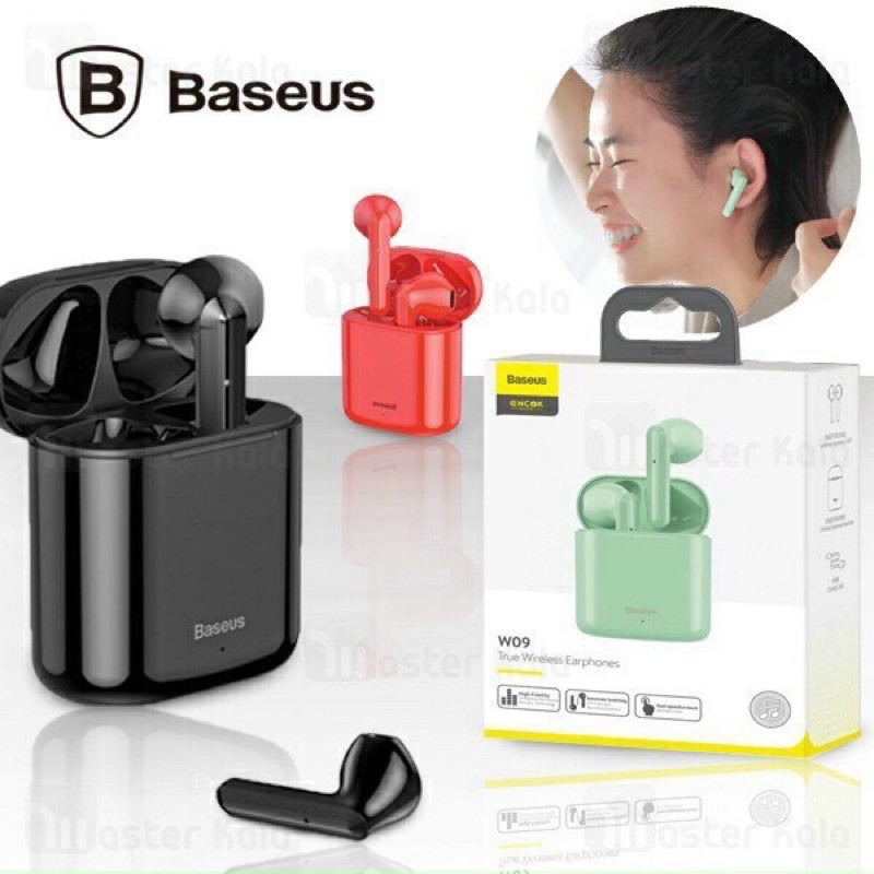 Tai nghe Baseus W09 bluetooth ko dây cảm ứng