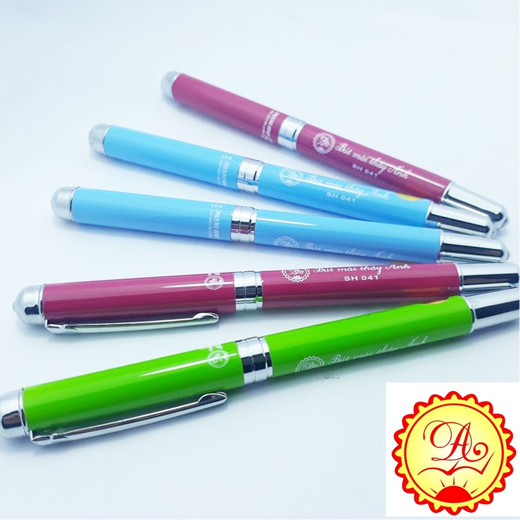 Bút mài thầy Ánh SH041 ngòi lá tre phiên bản mới tự động thanh đậm viết chữ sáng tạo calligrahy