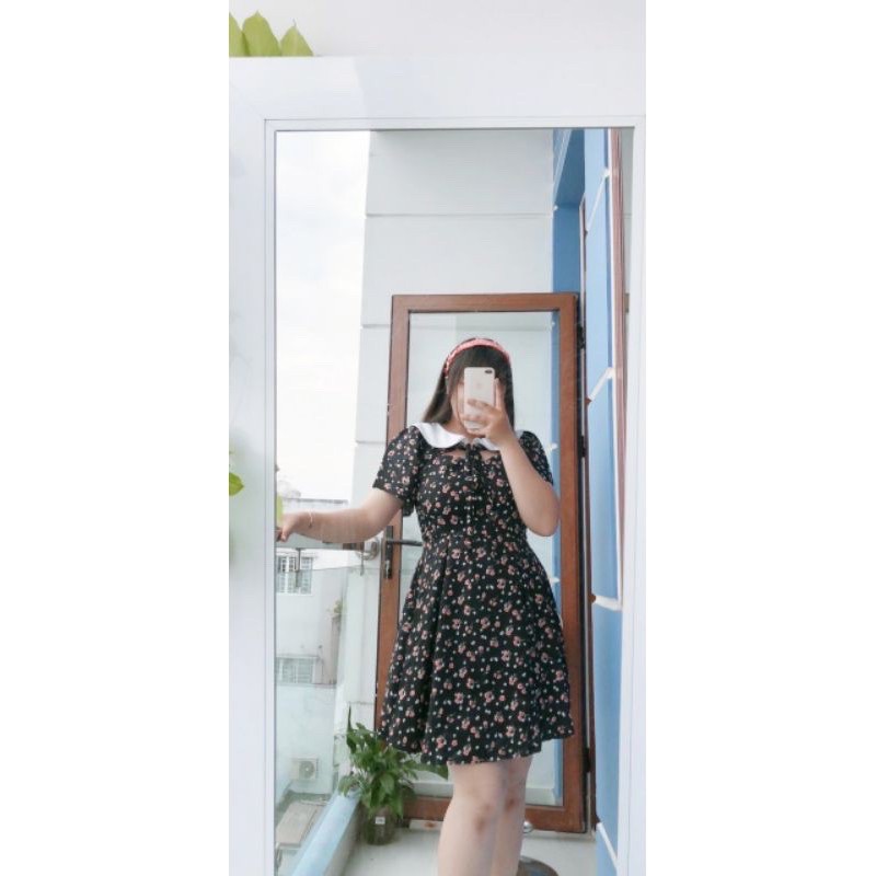 Đầm hoa nhí #bigsize 60kg đến 90kg