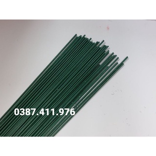 Cành kẽm bọc nhựa 80cm làm hoa, cắm hoa sáp