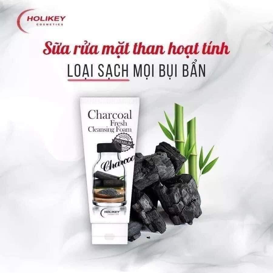 [Hàng Nhập Khẩu] Sữa rửa mặt trắng da - sữa rửa mặt chiết xuất từ Than hút bã nhờn, thu nhỏ lỗ chân lông Holikey HQ. | BigBuy360 - bigbuy360.vn