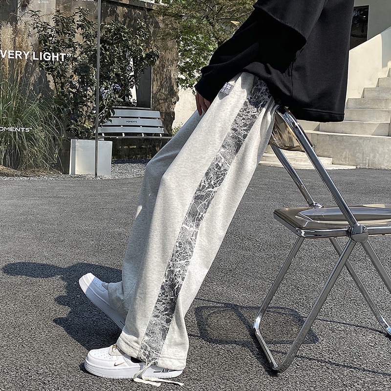 Quần Dài Nam Nữ Unisex Mùa Hè Dáng Rộng Ống Đứng Phối Màu Hai Bên Thời Trang Zenkonu QUAN NAM 1000115V1