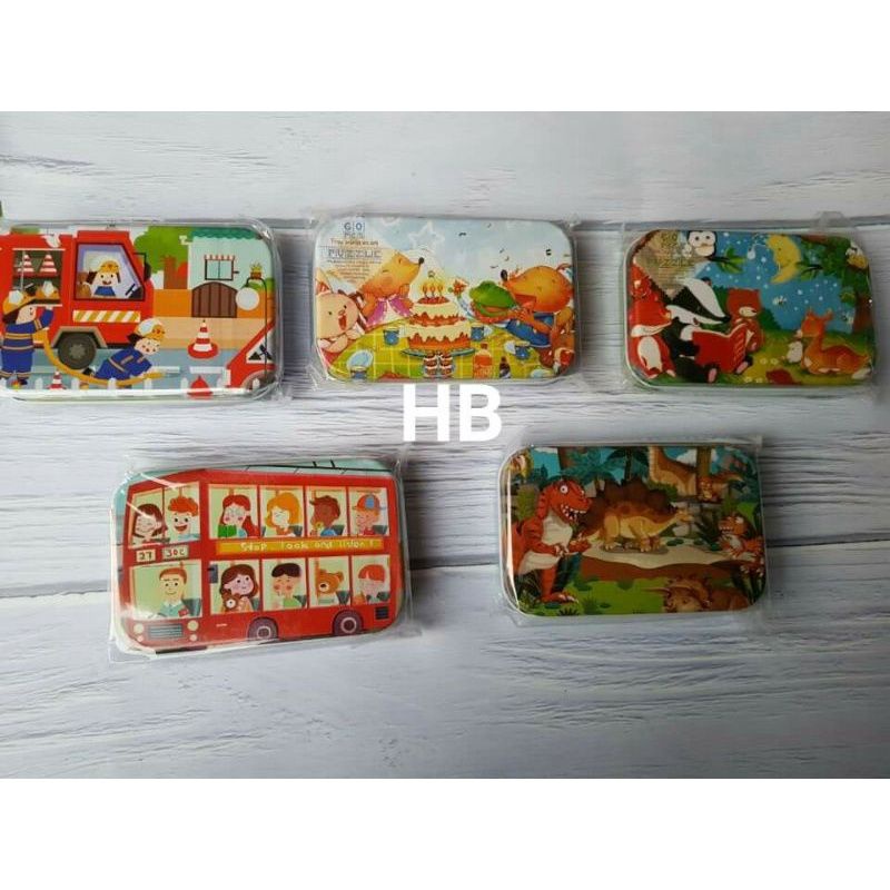 Tranh ghép 60 mảnh hộp thép